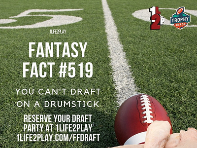 Fantasy Football Draft Parties at 1Life2Play – 1Life2Play