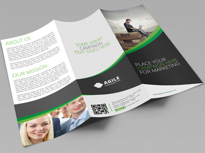 Creative Corporate Tri Fold Brochure Vol 9