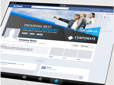 Creative Corporate Facebook Timeline Cover Vol 9 cover facebook facebook cover fbtc graphic river profile cover rgb template time timeline cover