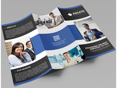 Creative Corporate Tri Fold Brochure Vol 13 a4 ad advertising branding brochure business business brochure colors corporate brochure graphic river new template