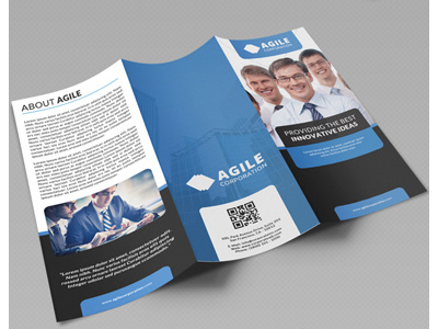 Creative corporate tri fold brochure vol 19