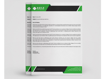 corporate letterhead design