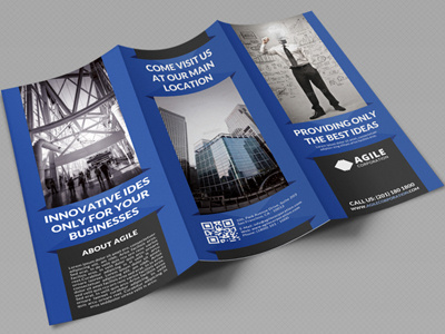 Creative Corporate Tri Fold Brochure Vol 23