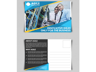 Corporate Postcard Template Vol 4