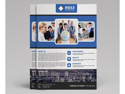 Corporate Flyer Template Vol 30