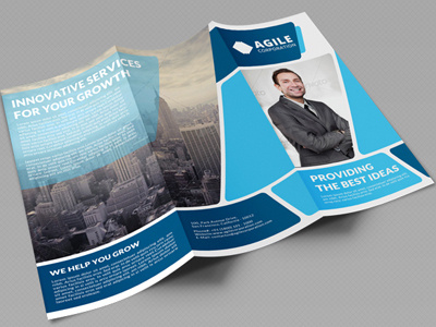 Creative Corporate Tri Fold Brochure Vol 27