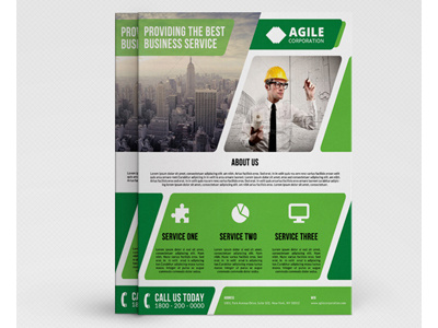 Corporate Flyer Template Vol 37