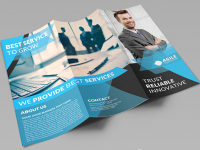 Creative Corporate Tri Fold Brochure Vol 29