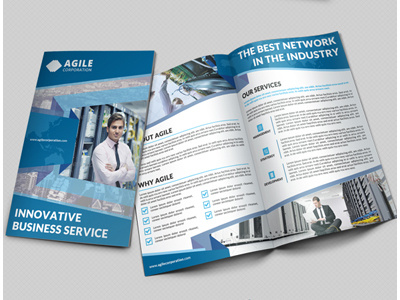 Creative Corporate Bi Fold Brochure Vol 31