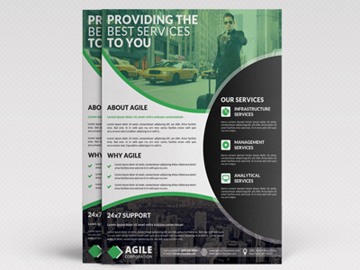 Corporate Flyer Template Vol 52