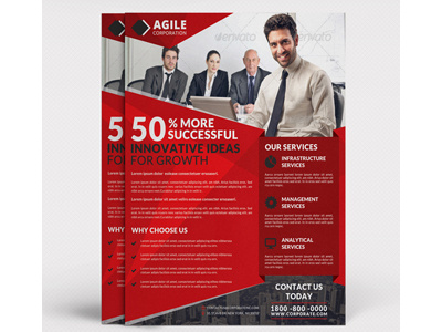 Corporate Flyer Template Vol 54