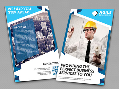 Creative Corporate Bi Fold Brochure Vol 35