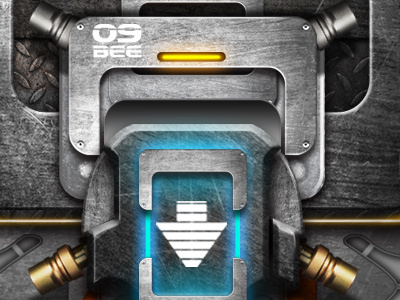 Metal age locker for android devices. 