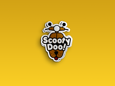 ScootyDoo! logo design