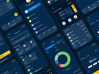 Yelo Bank Business app design