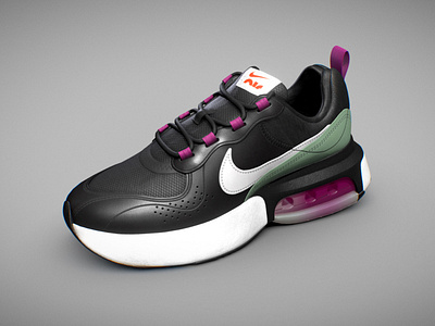 NIKE AIR MAX VERONA NERO 3d 3d model 3d modeling augmentedreality nike nike air nike air max nike running nike shoes pbr pbr texturing running shoes sneakers trainers verona