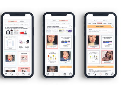 Beauty Tech App Redesign