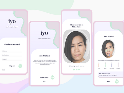 Skincare App Concept