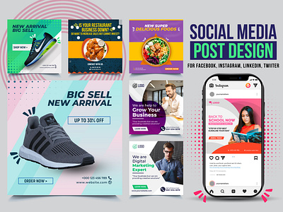 Social Media Post Design or Instagram and Facebook banner