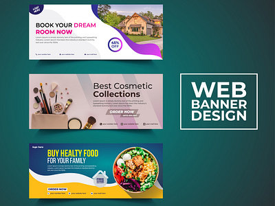 Web Banner Design Social Media Post Free Download By Asadul Ripon On Dribbble