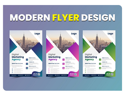 Modern Flyer Design Template