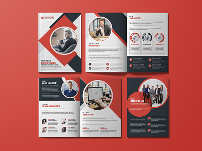 Business Brochure Design or Company Profile banner design brochure business flyer design corporate flyer graphic design print design print flyer trifold brochure