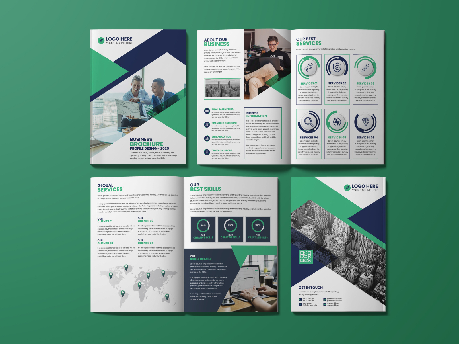 Corporate Brochure Design, Business Company Profile by Asadul Ripon on