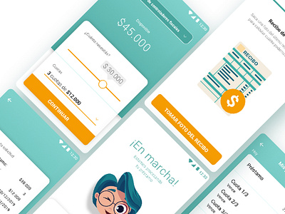 Credit App app creditapp design illustration ui