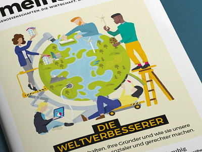 Raiffeisen corporated magazine cover