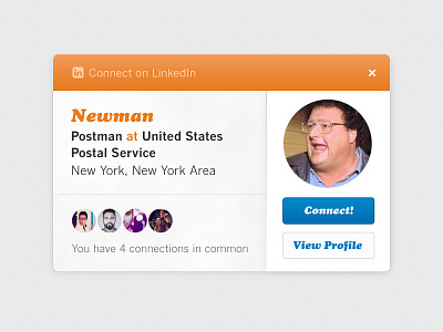 Connect with Newman