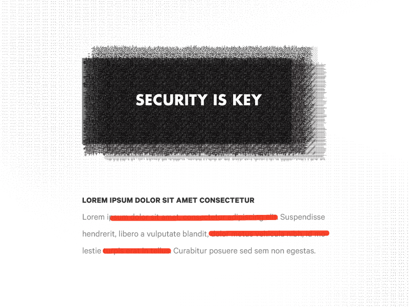 Secure dribbble