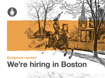 We're hiring designers in Boston