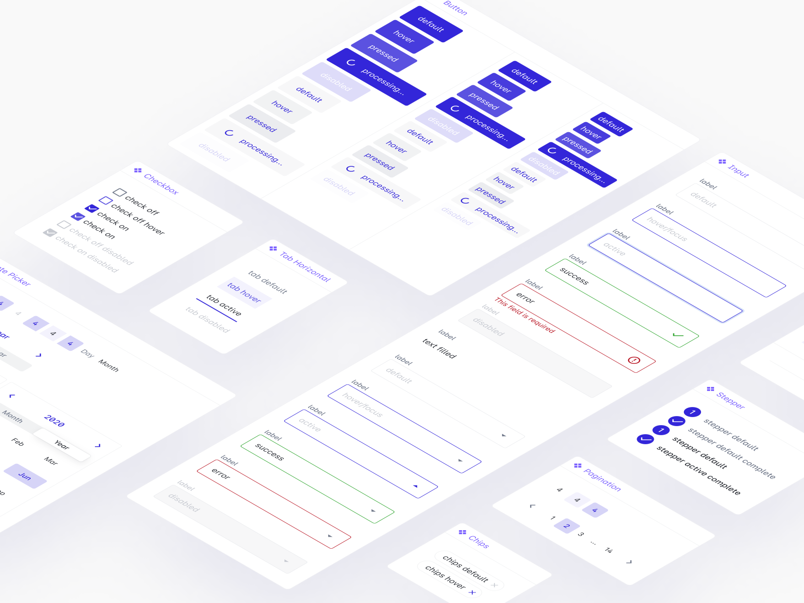 Design System (Variants) by Oleh Sheptytskyi on Dribbble