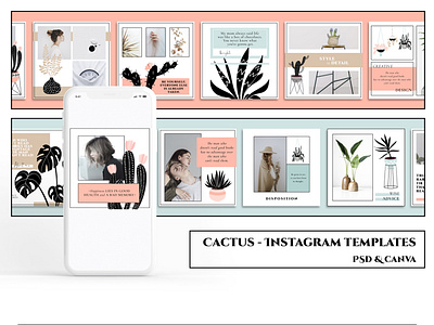 CACTUS - Instagram Templates