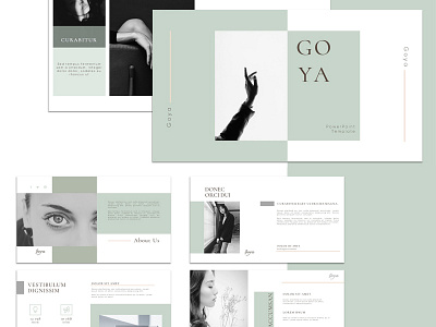 FREE - GOYA Powerpoint Template creative design download download free free free download powerpoint powerpoint design powerpoint presentation powerpoint template ppt template pptx presentation template