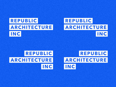 Logo Draft architecture branding identity logo wip