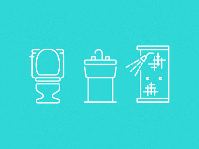 Bathroom Icons branding glyph iconography icons identity logo symbol symbols