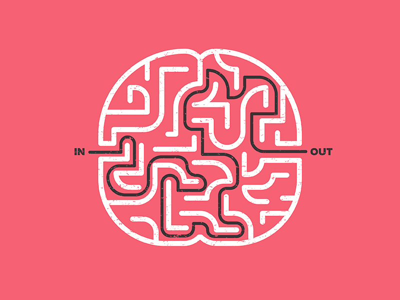 Brain Maze by Justin Ladia on Dribbble