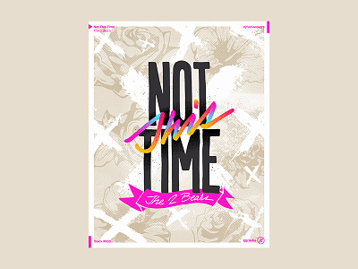 Not This Time font graphic graphic design illustration letter lettering music script type typography