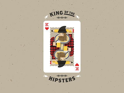 King of the Hipsters illustration illustrator