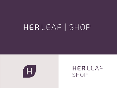 Her Leaf Logo Design