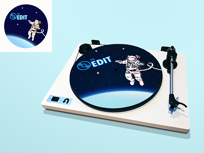 The Edit: Turntable Slipmat Illustration