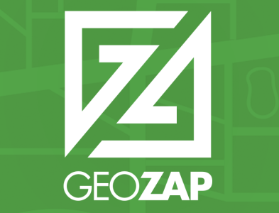 GeoZap brand identity branding branding and identity icon logo typography vector