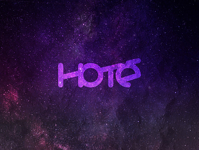 Hoté | Our Language logo photocomposition