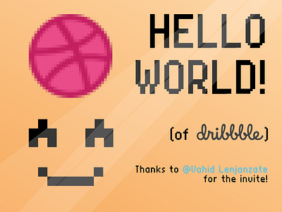 Hello World! debut shot hello world