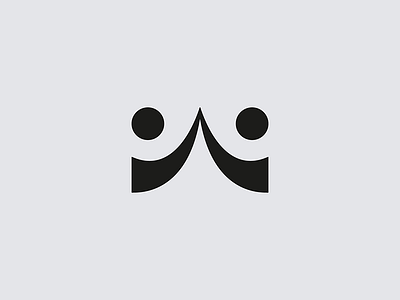 Word brand letterform logo mark