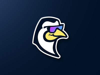 Natty Ice Mascot Logo brand esports logo mascot penguin sports streamer twitch
