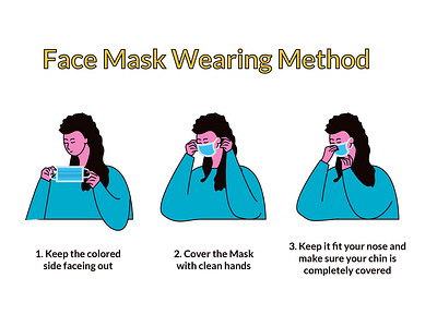 How to wear a face mask during the covid-19 pandemic