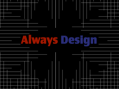 Always Design always design grid illustrator lines matrix pattern waves