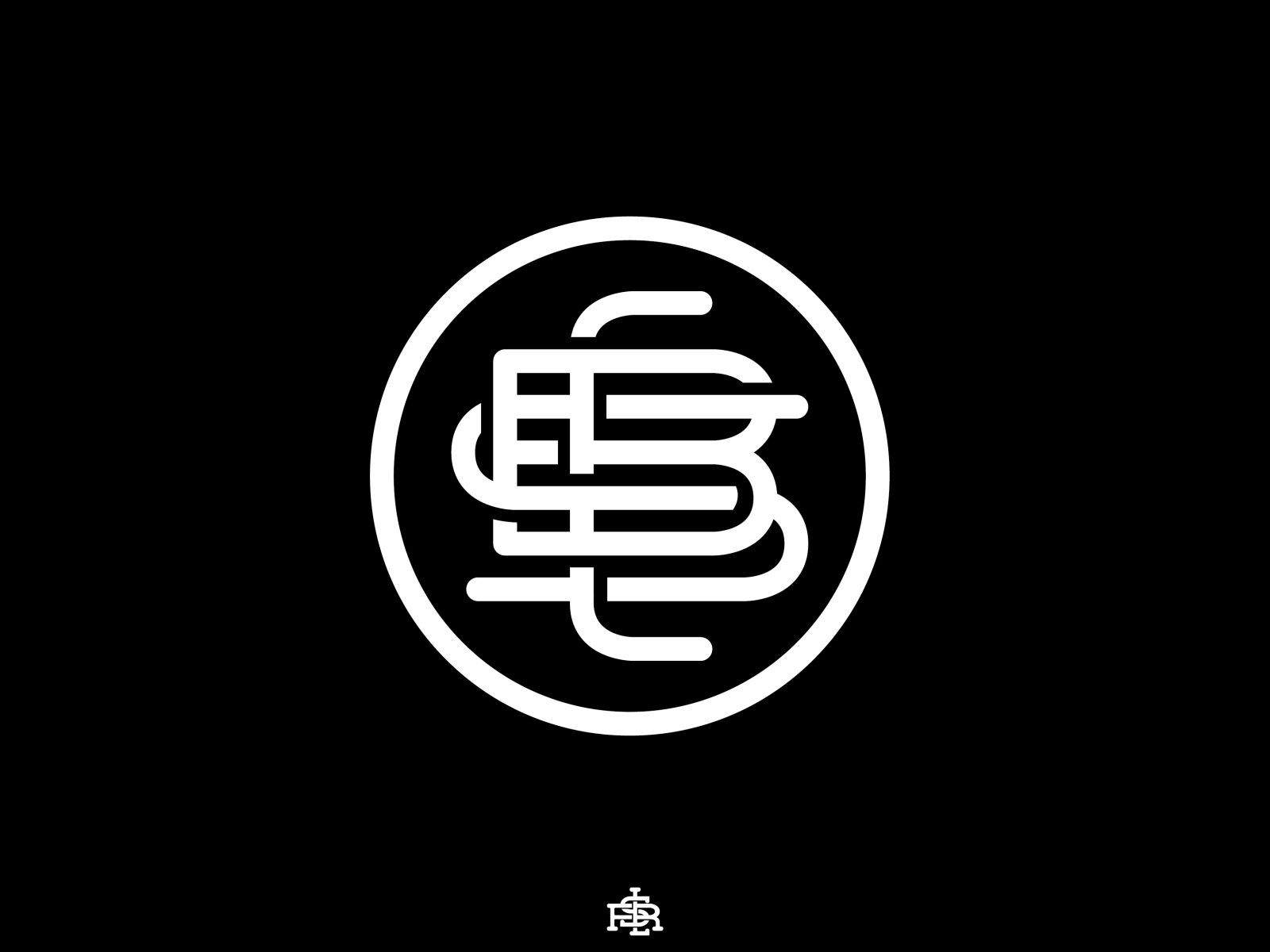 Monogram logo by Lukman Satriya R on Dribbble